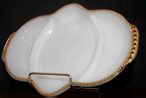 milk glass serving tray|vintage milk glass tray.